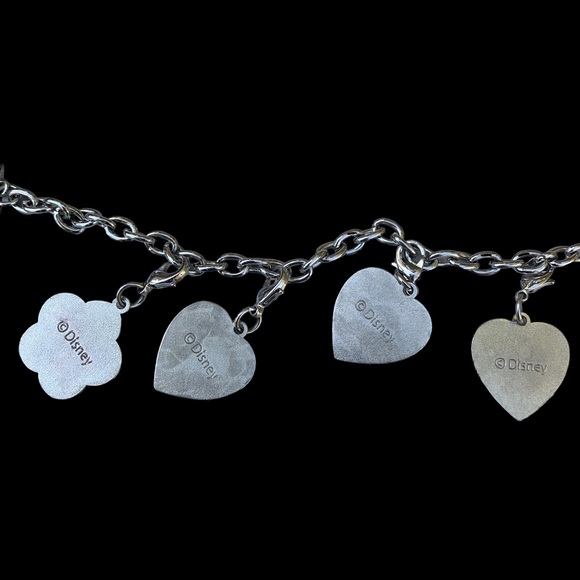 Disney Frozen Princess Elsa, Olaf, Anna Winter Christmas Charm Toggle Bracelet - Picture 2 of 3